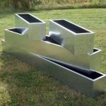 Rust Resistance Self Watering Plant corten steel pot Customized for sale