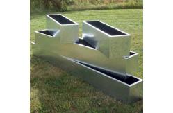 China Rust Resistance Self Watering Plant corten steel pot Customized supplier