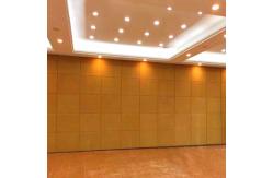 China Collapsing Movable MDF Finish Folding Acoustic Partition Walls For Banquet Hall Hotel supplier