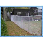 Galfan Coated Steel Chain Link Security Fence 3ft 5mm Wire Diameter