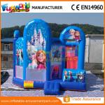 New Frozen Inflatable Bouncer Slide ,  Inflatable Frozen Combo Slide Castle for sale