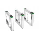 Face Recognition Swing Barrier Turnstile CE Approved Pedestrian Security Access Control Gate for sale