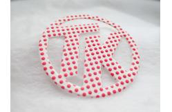 China Custom Label Printing TPU Rubber Silicone Heat Transfer Clothing Labels supplier