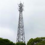 Steel Structure 40 Meters Four Corners 4 Legged Tower Hot Dip Galvanized for sale