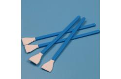 China 16mm Lint Free V Shape Microfiber Sensor Swab CMOS Camera Cleaning Swab supplier