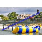 Hot Summer Inflatable Water Toys / Aqua Jump Spot With 0.9mm Pvc Tarpaulin for sale