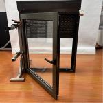 Tilt And Turn Thermal Break Aluminum Window  Manual Roller Shutter Double Tempered Glass