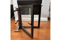 China Tilt And Turn Thermal Break Aluminum Window  Manual Roller Shutter Double Tempered Glass supplier
