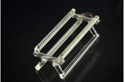 China Quartz Apparatus Quartz Wafer Carrier Quartz Wafer Boat For Wafer Diffusion supplier