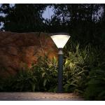 Aluminum 20W Solar Powered Lawn Lights Painted Matte Solar Garden Lamps for sale
