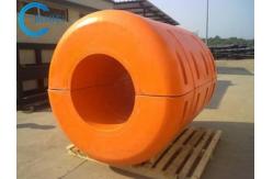 China UHMWPE Dredging Pipe Floats Buoyancy High Hdpe Floaters Hose Float Collar supplier