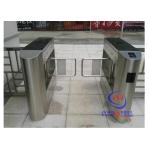 Auto Swing Turnstile Barrier Outdoor Bi Directional Handicapped Access Controller