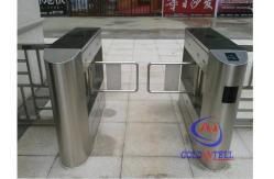 China Auto Swing Turnstile Barrier Outdoor Bi Directional Handicapped Access Controller supplier