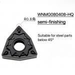 Wnmg080408-Hq External Peach Metal Lathe Blades CNC Milling Machine Products for sale