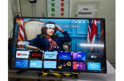 China Borderless Ultra Slim Home Television with HDR Dolby Audio led tv supplier