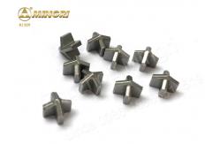 China YG8 Tungsten Carbide Tips Percussion Hammer Drill Bit Tips For Hardened Steel supplier
