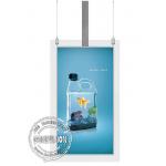 Transparent LED Display 43″ High Brightness Dual Screen Ceiling Installation