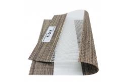 China Sunscreen Zebra Roller Blinds Sun Shading Fabric For Window Treatment supplier