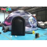 Rapid Expansion Portable Inflatable Planetarium Tent With Printed Pattern Inflatable Star Dome