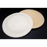 Bamboo Round Reusable Wooden Plates Biodegradable 7 9 10 Natural Color for sale