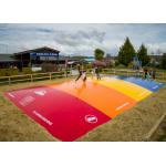 UV Resistant Colorful Inflatable Theme Park / Kangaroo Jumper Pillow On Land for sale