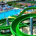 Amusement Park Adults Swimming Pool Water Equipment Kids Fiberglass Slide for sale