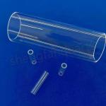 Factory Custom High Temperature Resistant Transparent Tube Type Furnace Quartz Tube for sale