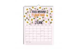 China Customized Personalized Calendar Printing on Paper and Spiral Binding supplier