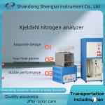 China Laboratory Fully Automatic Kjeldahl Nitrogen Analyzer Kjeldahl ApparatusST-04BS protein determination instrument for sale
