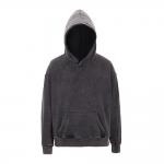 Retro Custom Acid Wash Thick Oversized Hoodie Regular Sleeve Lightweight  For Men for sale