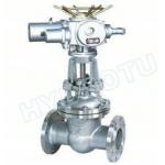 Manual / Electric Flanged Gate Valve 0.25-6.4Mpa for Hydropower Equipment for sale