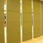 Movable Aluminum High Modern Wood Panels Office Hotel Sliding Folding Partition Walls