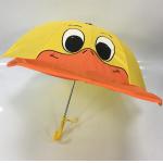 18 Inches Manual Open Cute Cartoon Duck Umbrella Waterproof Polyester for sale