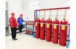 China Pipe Line FM200 Fire Extinguishing System Gas Fire Extinguisher with supplier