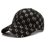 Custom 6 Panels Pattern Sports Baseball Cap Curved Brim 100% Cotton Constructed