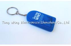 China Fashion U shaped Music Keychain / key rings , music Sound keyring supplier