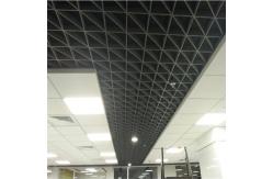 China 100*100*100mm Triangular Open Cell Ceiling 0.5mm Thickness  Aluminum Ceiling Grid supplier