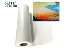 China Glossy Printing Inkjet Printable Canvas supplier
