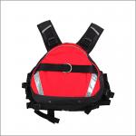 Quick Release Adult Life Jackets , Sailing Life Jackets Shoulder Strap Reinforced