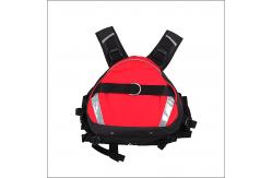 China Quick Release Adult Life Jackets , Sailing Life Jackets Shoulder Strap Reinforced supplier