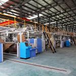 Electric Type 3 Ply Corrugation Machine , Corrugated Carton Production Line for sale