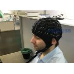 Ag / AgCl EEG Electrode Cap With Wire Digital EEG Machine Din 1.5 for sale