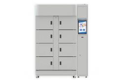 China Temperature Adjustable Refrigerated Locker Smart Fresh Android System supplier