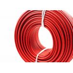Black / Red Solar PV Cable 10mm2 Tinned Copper Conductor For Solar Power Station for sale