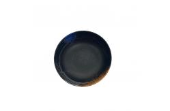 China Japanese Restaurant Udon Melamine Black Bowl Unbreakable Galaxy Pattern supplier