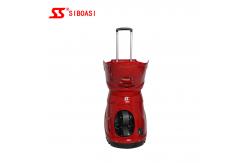 China Folding Design Tennis Serving Machine With Upgraded Stable Moving Wheel supplier