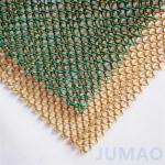 Stainless Steel Painted Metal Mesh Chain Curtains Room Partition for sale