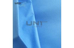 China Three Layers Blue Hydrophilic Fabric / Film Shrink Resistant Eco - Friendly supplier