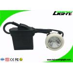 ABS LED Mining Cap Lights IP68 6.6Ah Li - Ion Battery 10000lux Brightness for sale