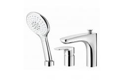 China Built In Round Bathtub Hand Shower Single Handle F2F9028-1C supplier